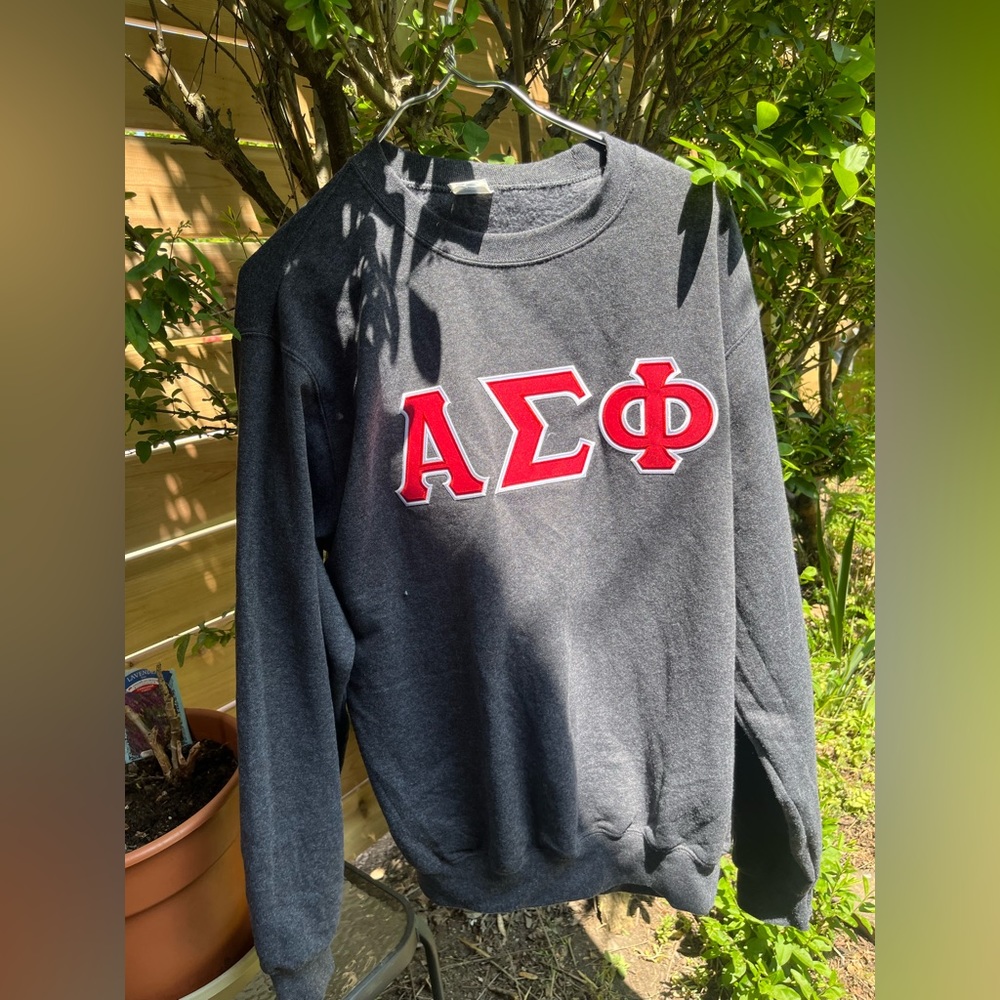 Fraternity ΑΣΦ Embroidered Sweatshirt